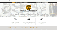 Desktop Screenshot of altstart.ca